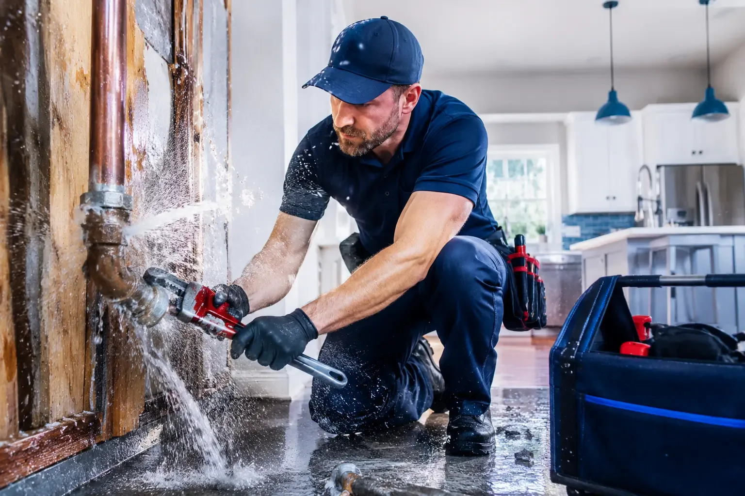 Local emergency pipe repair professionals in Maryneal, TX
